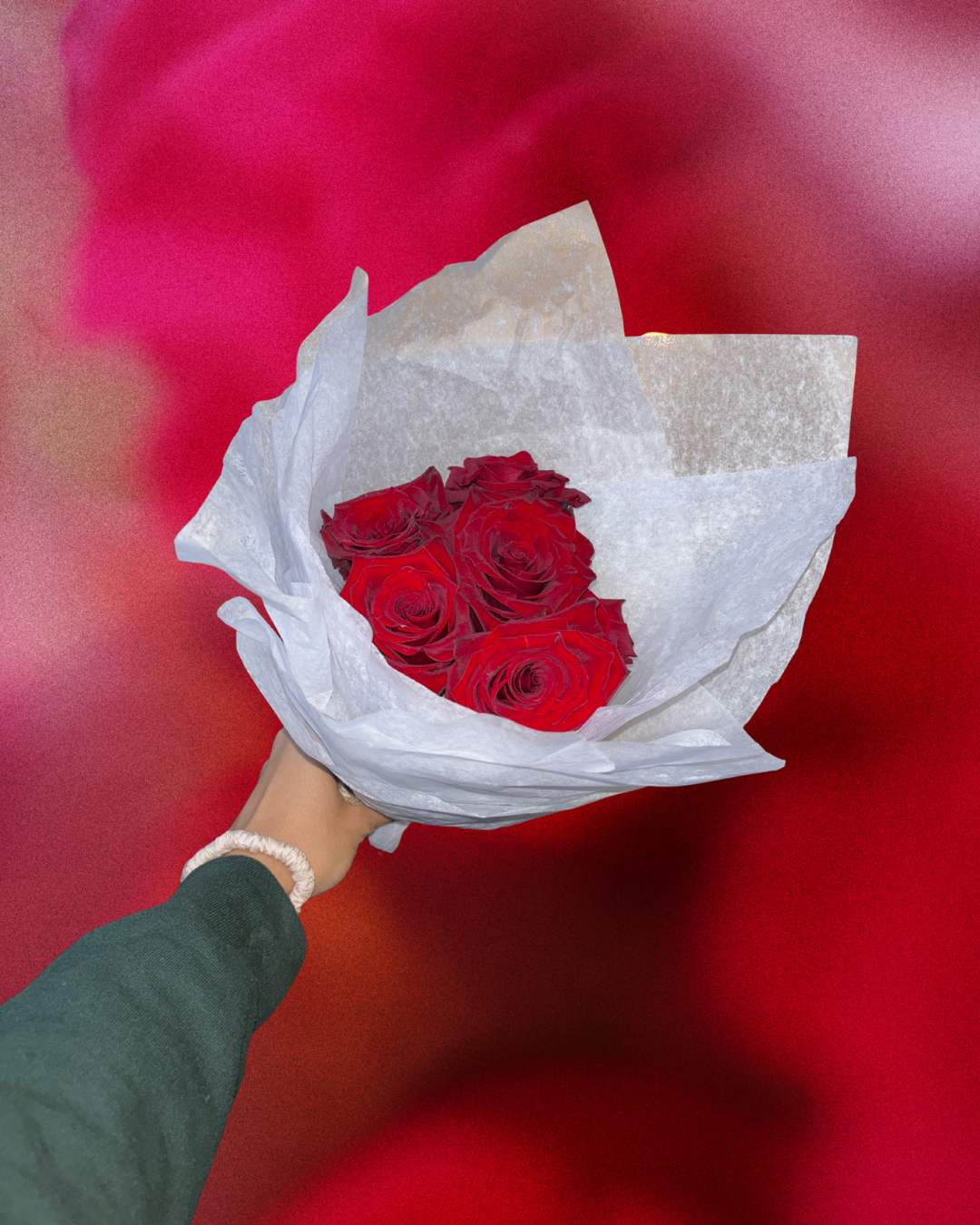 Bouquet amour passionnel