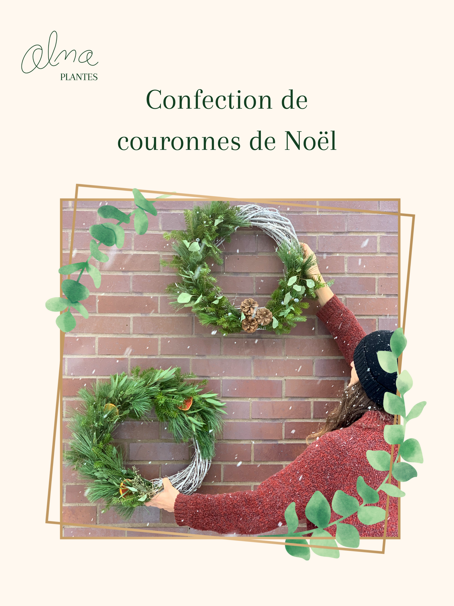 Atelier - Confection de couronnes
