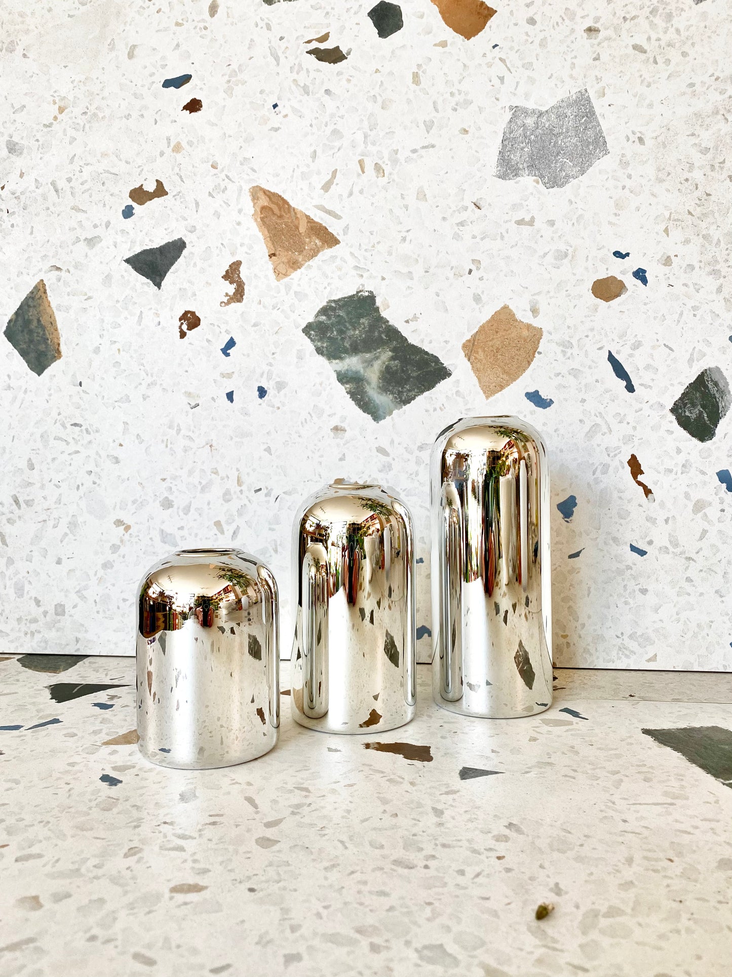 Vase chrome