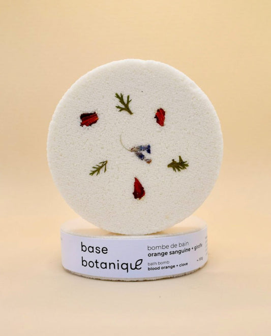 Bombe de bain - Orange sanguine & girofle - Alma Plantes