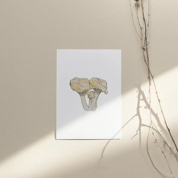 Carte de souhaits - Chanterelle - Alma Plantes