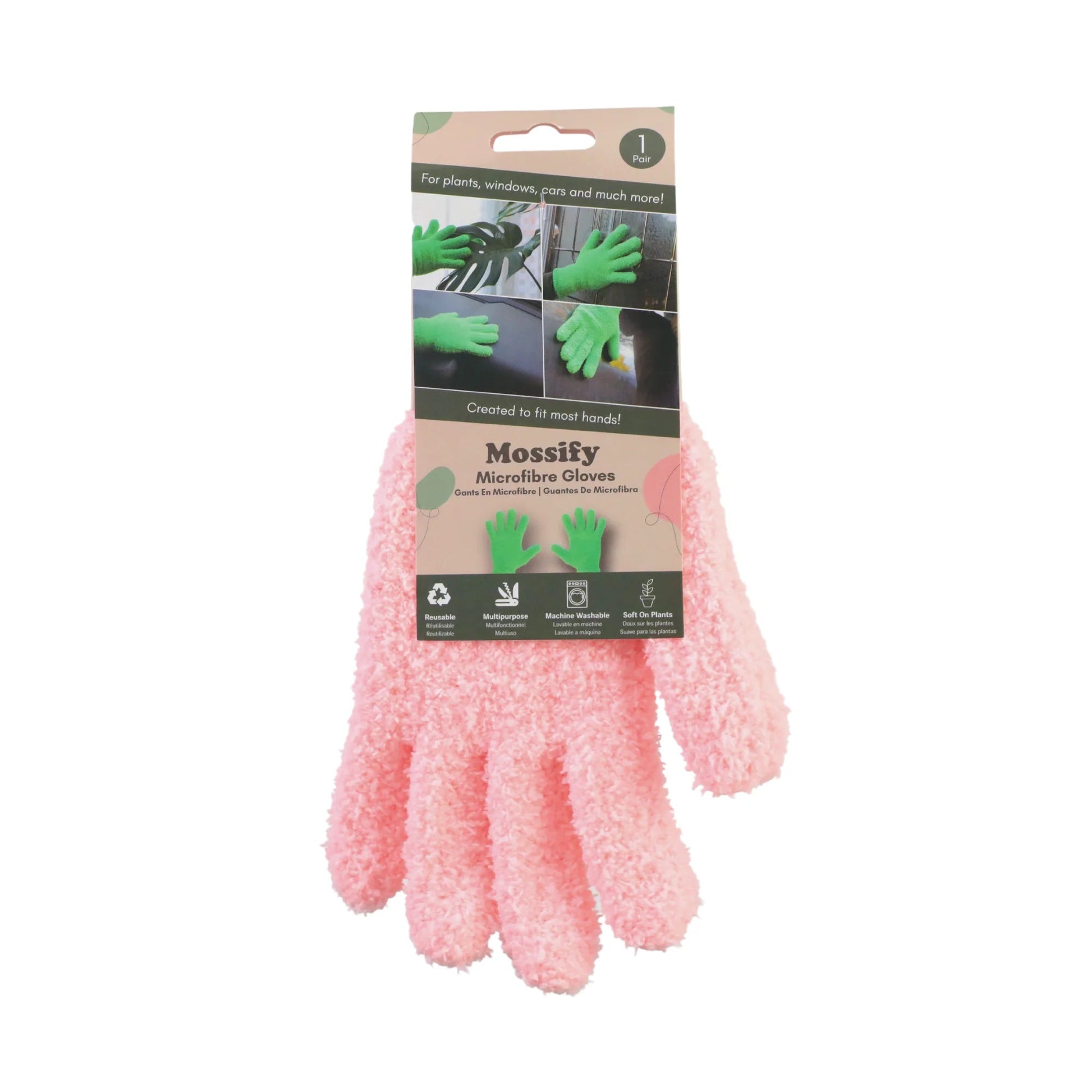 Gants en microfibre pour plantes - Alma Plantes