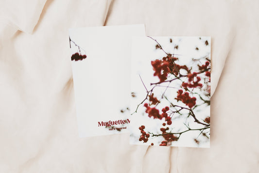 Cartes de souhaits hivernales - Alma Plantes