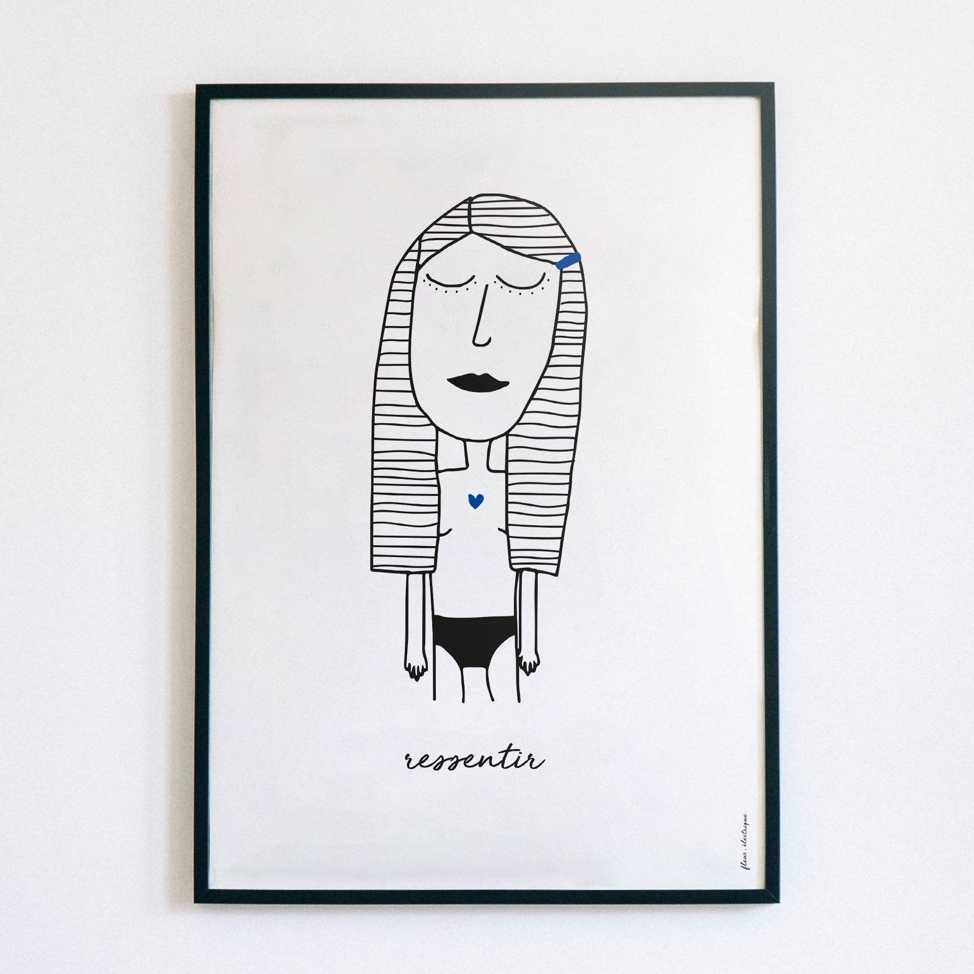 Illustration "Ressentir'' - Alma Plantes