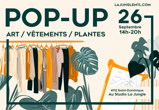 Pop-up Friperie & Plantes @La Jungle