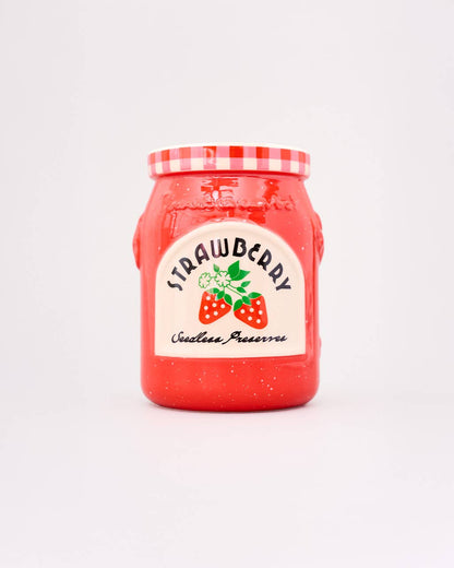 Vase en céramique - Confiture de fraise