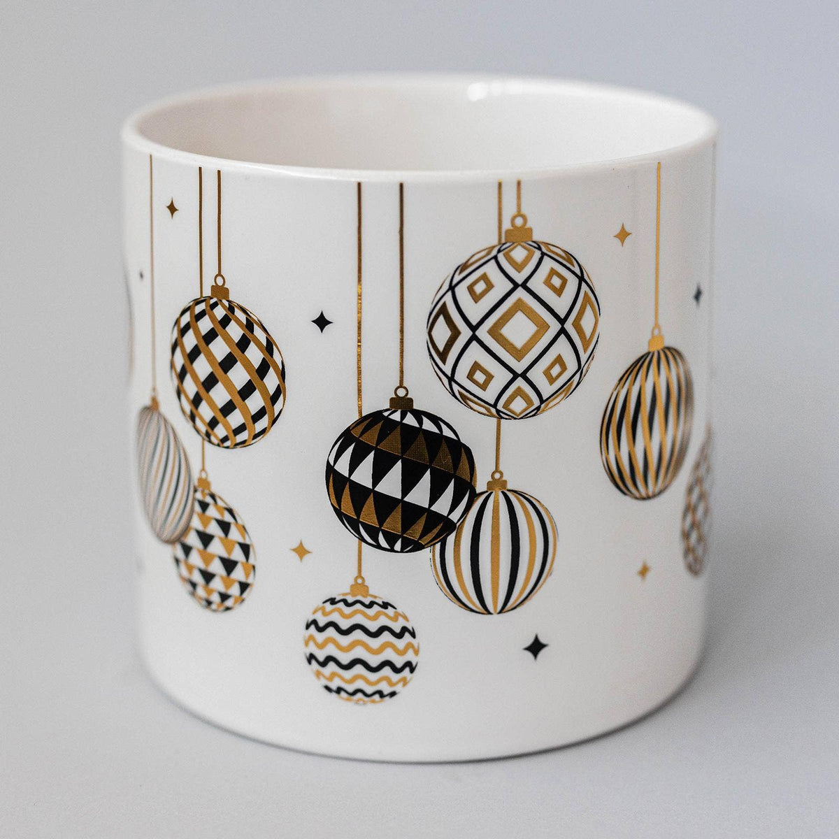 Cache-pot ornements de Noël