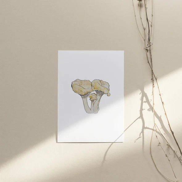 Carte de souhaits - Chanterelle