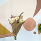 Bouquet mixte de fleurs locales