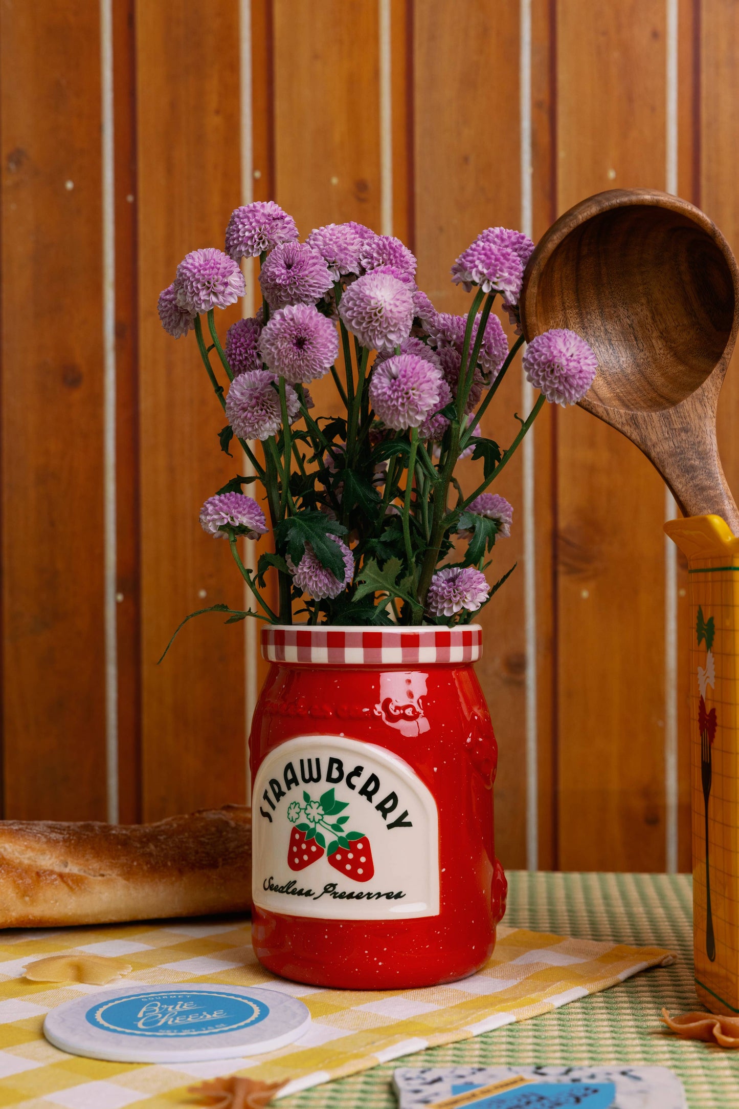 Vase en céramique - Confiture de fraise