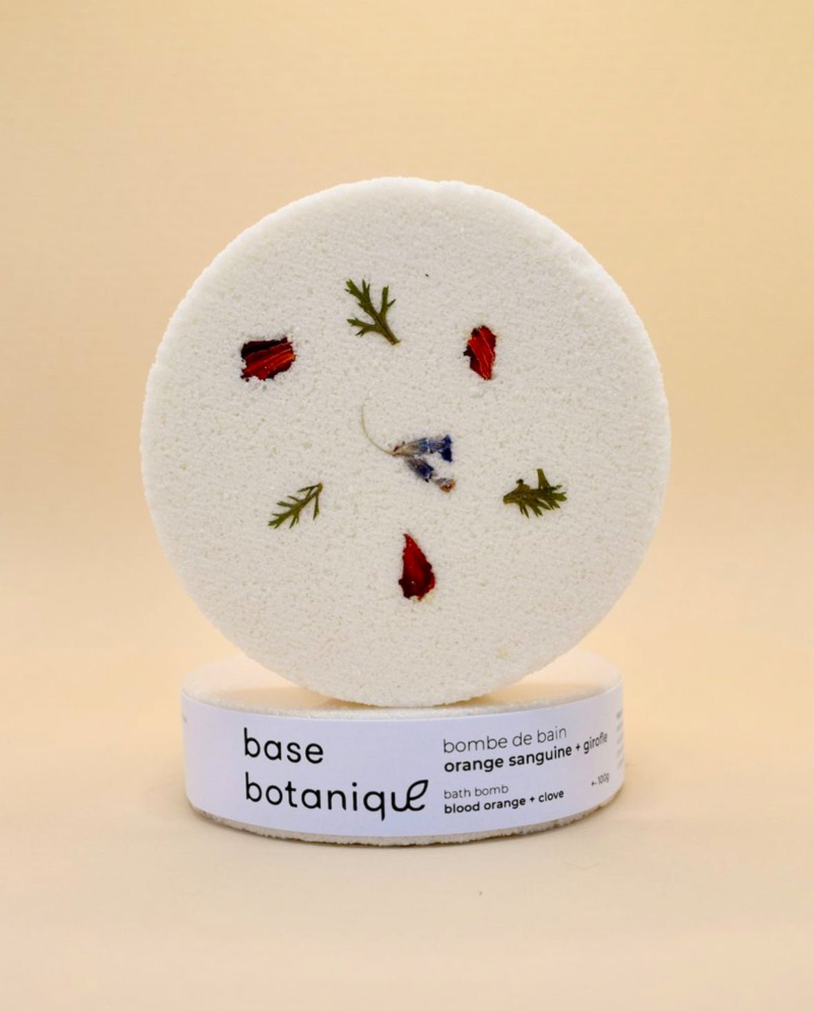 Bombe de bain - Orange sanguine & girofle - Alma Plantes