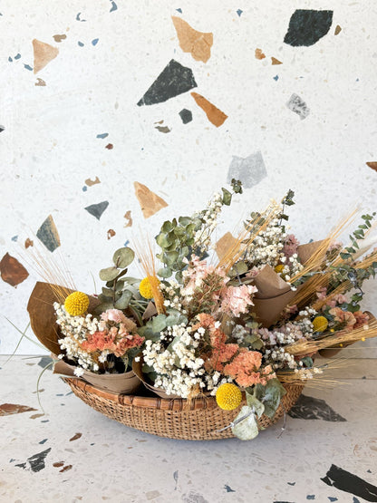Bouquet séché assorti - Alma Plantes
