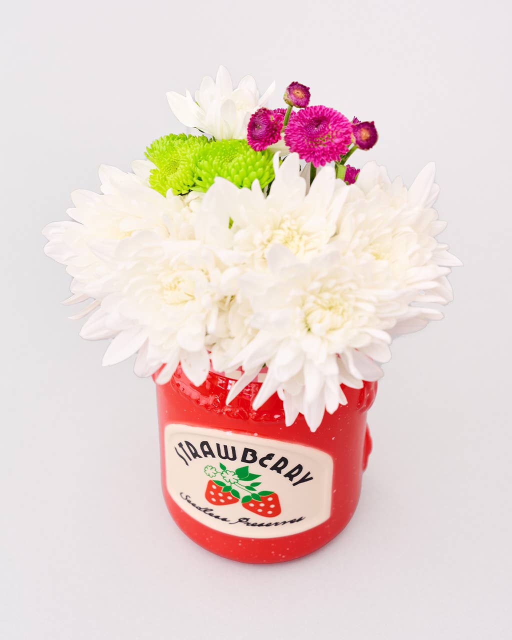 Vase en céramique - Confiture de fraise