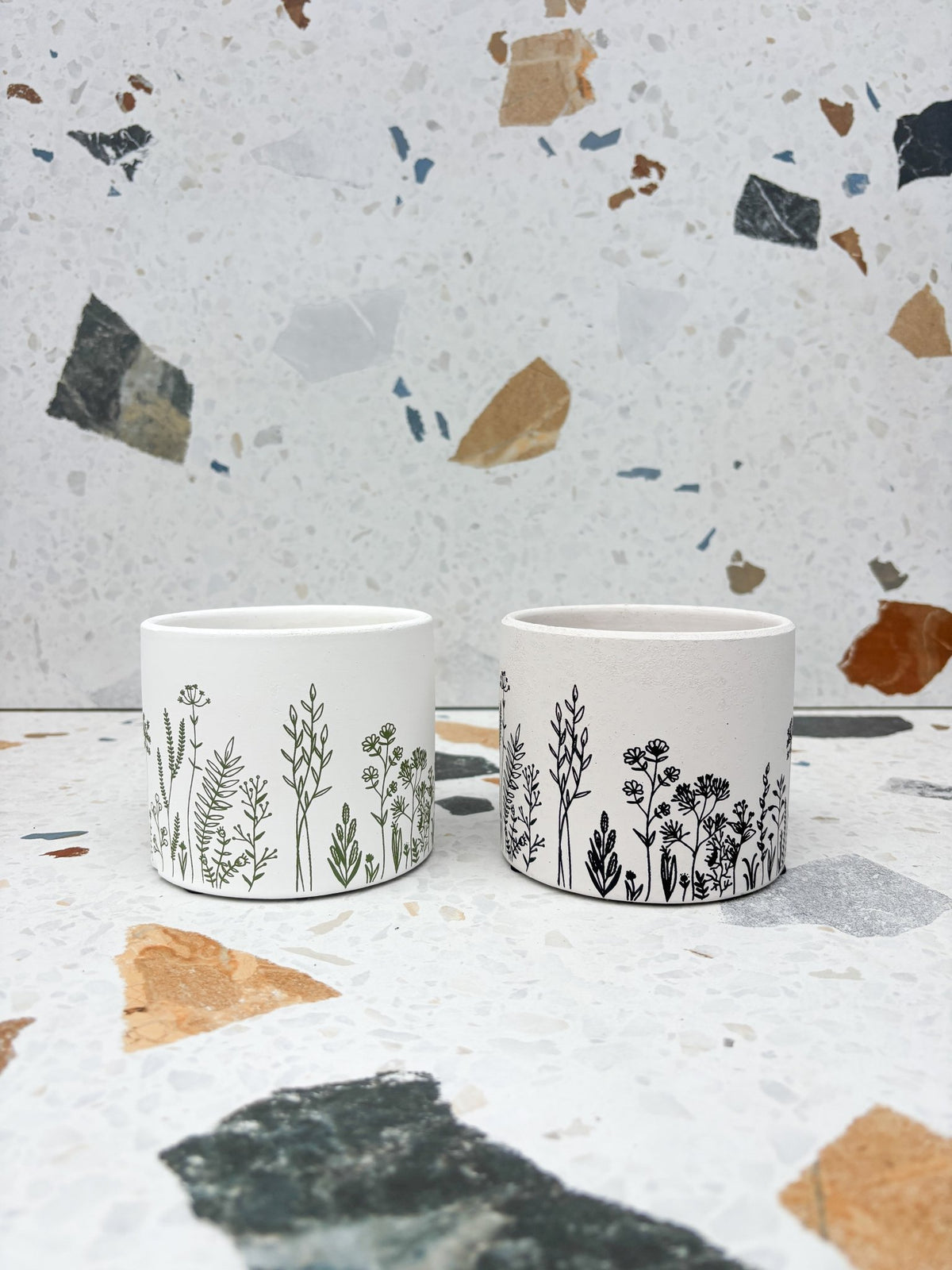 Cache-pot Fleurs fines - Alma Plantes
