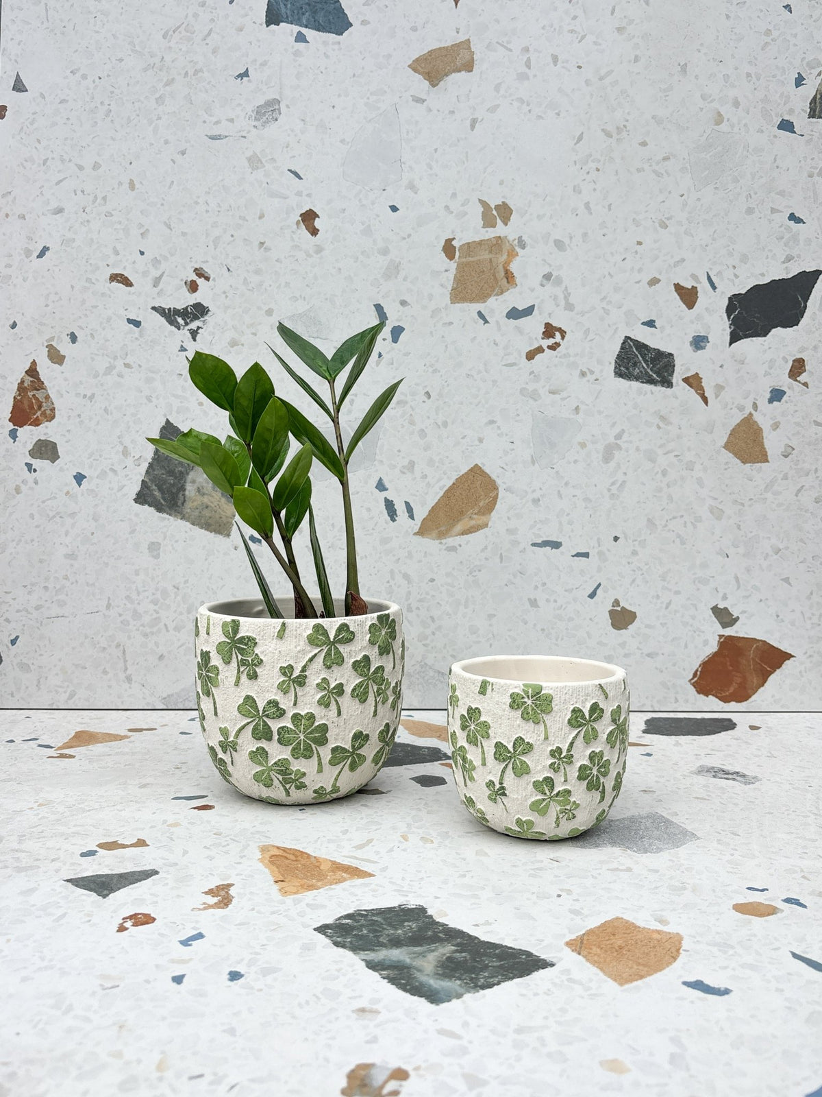 Cache-pot Trèfles - Alma Plantes