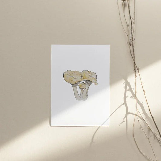 Carte de souhaits - Chanterelle - Alma Plantes