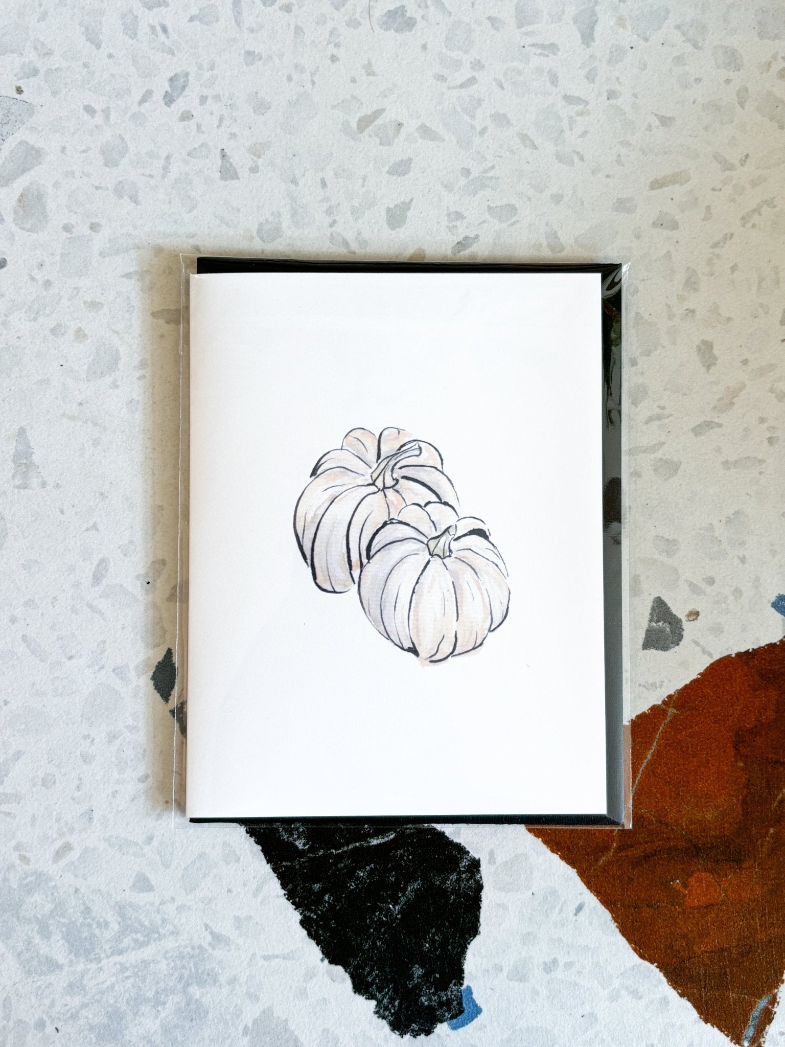 Carte de souhaits - Courges - Alma Plantes