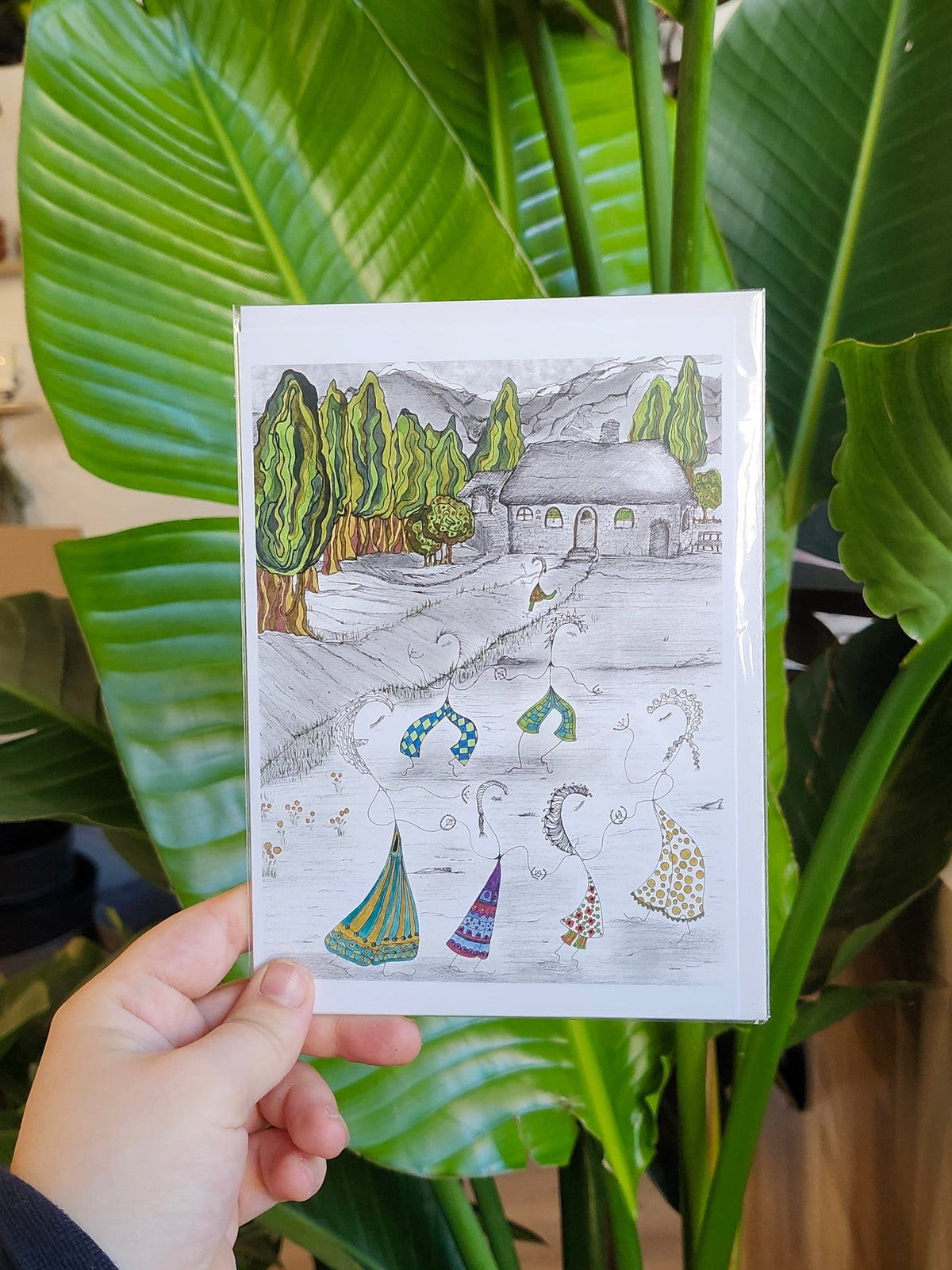 Carte de souhaits - Créations Latendresse - Alma Plantes