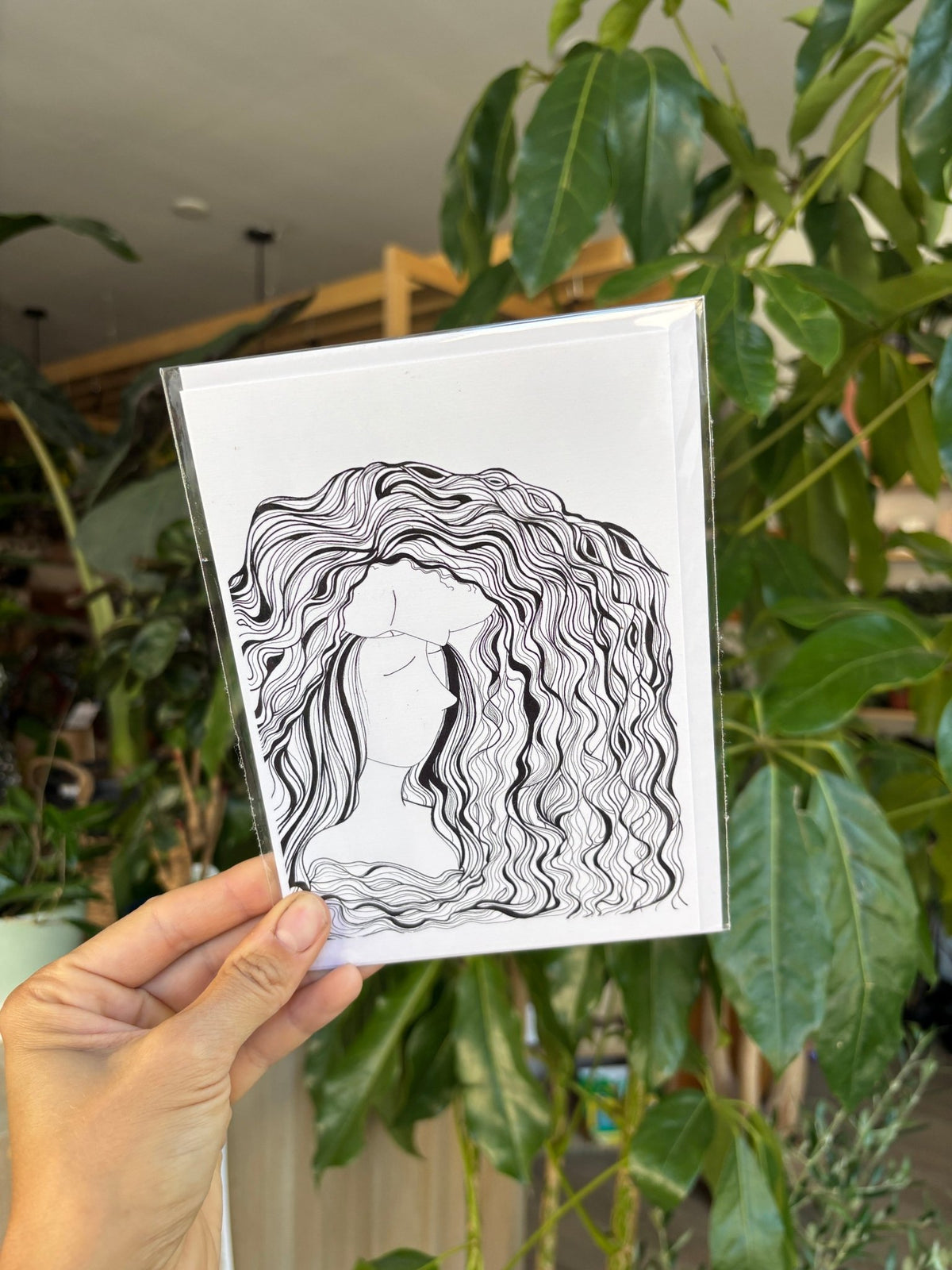 Carte de souhaits - Créations Latendresse - Alma Plantes