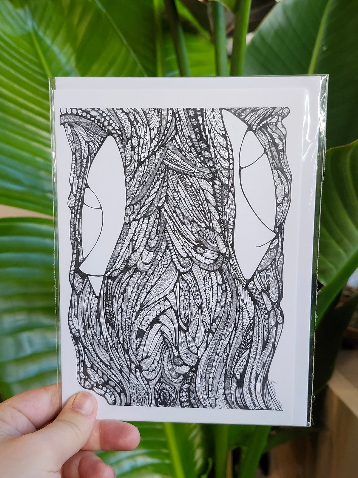 Carte de souhaits - Créations Latendresse - Alma Plantes
