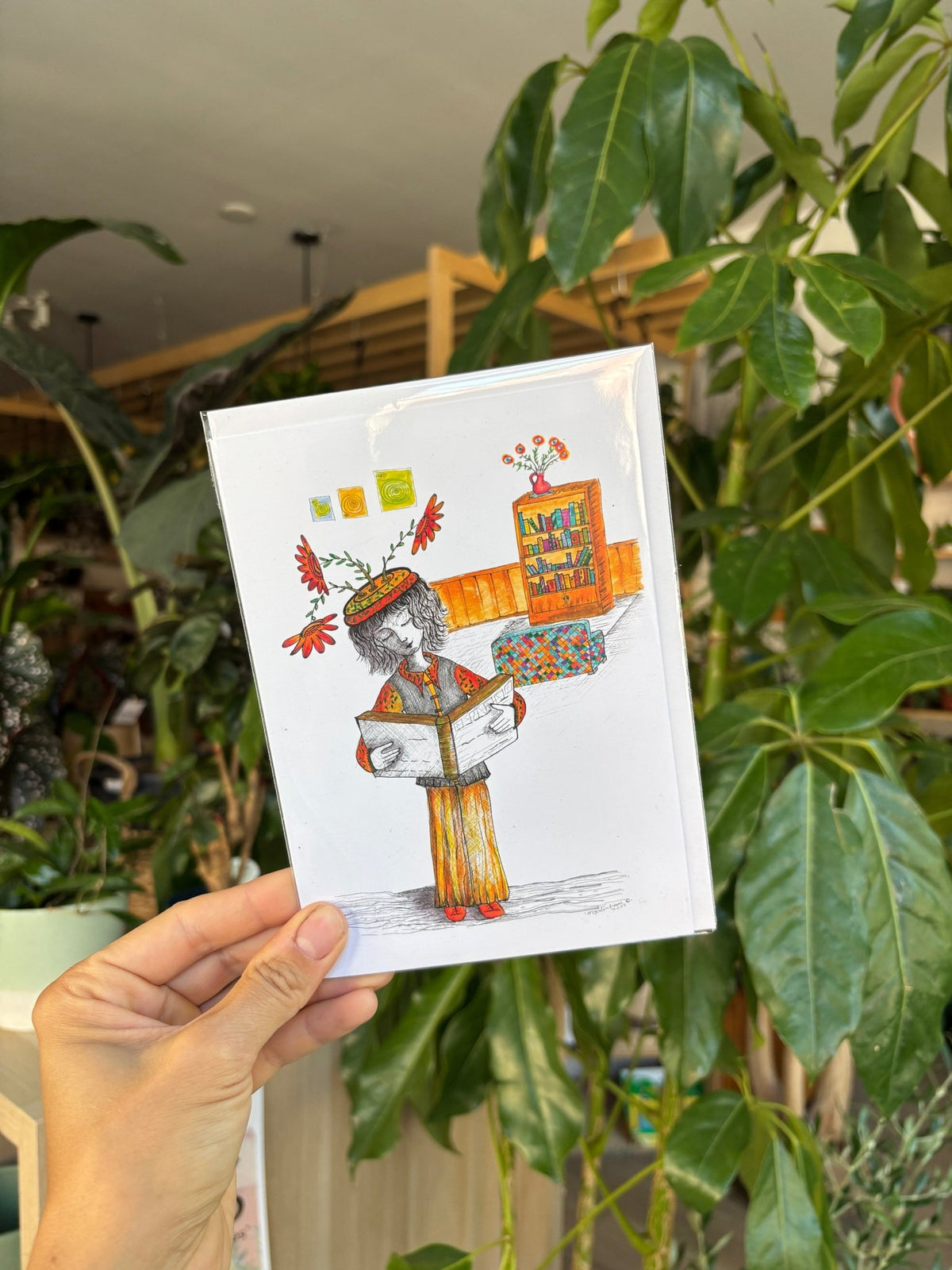 Carte de souhaits - Créations Latendresse - Alma Plantes