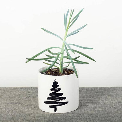 Cache-pot arbre de noël