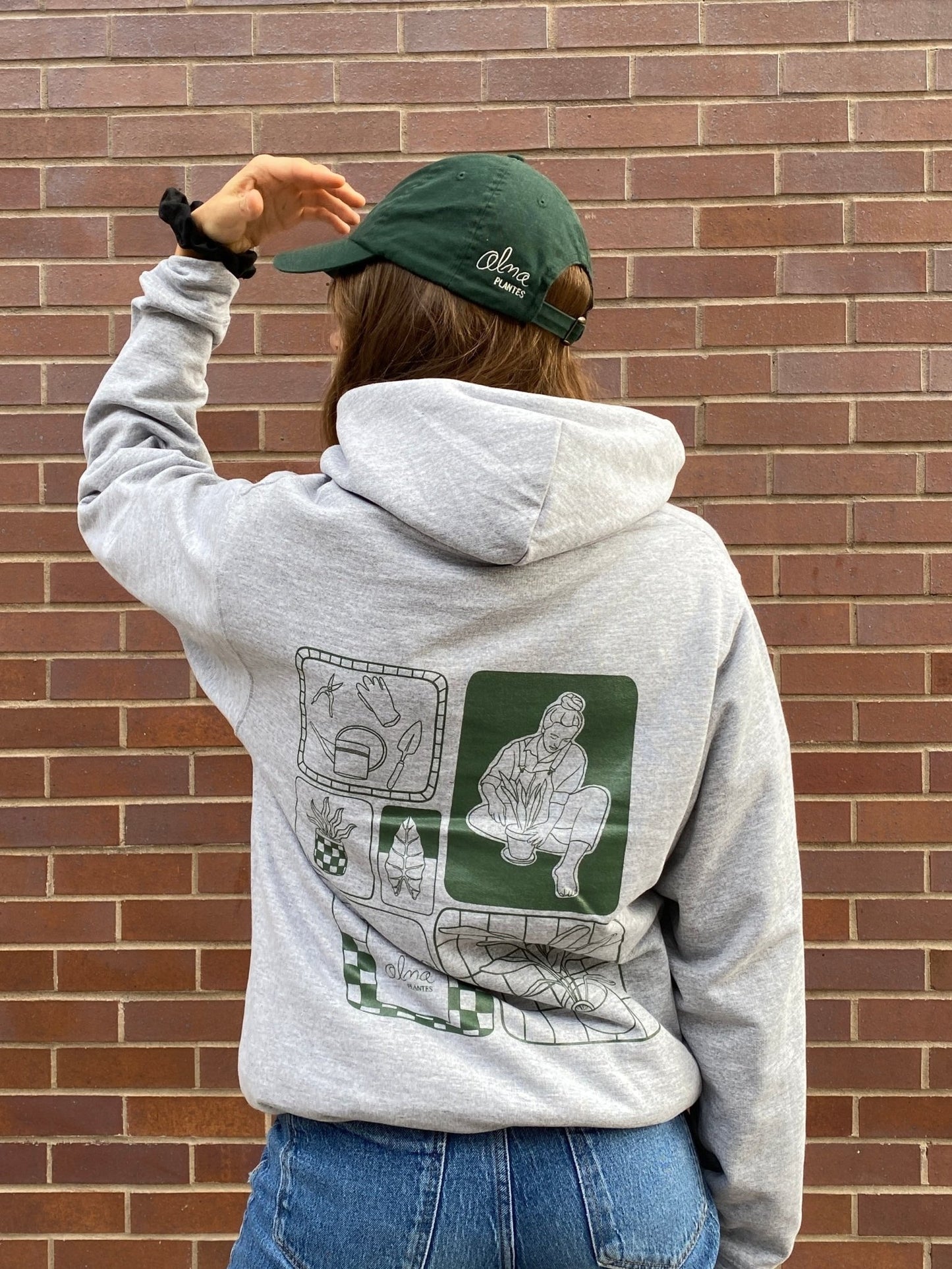 Hoodie ''Cultive ton âme'' - Alma Plantes