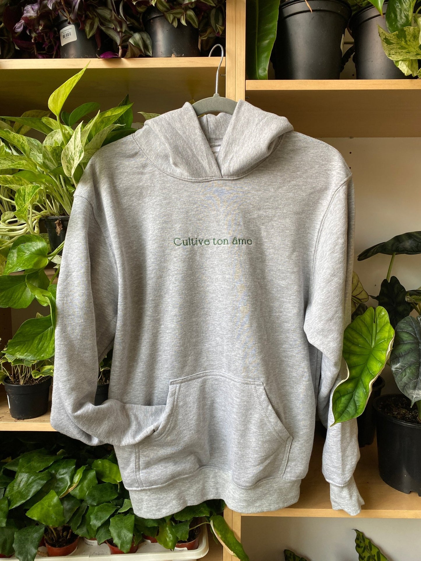 Hoodie ''Cultive ton âme'' - Alma Plantes