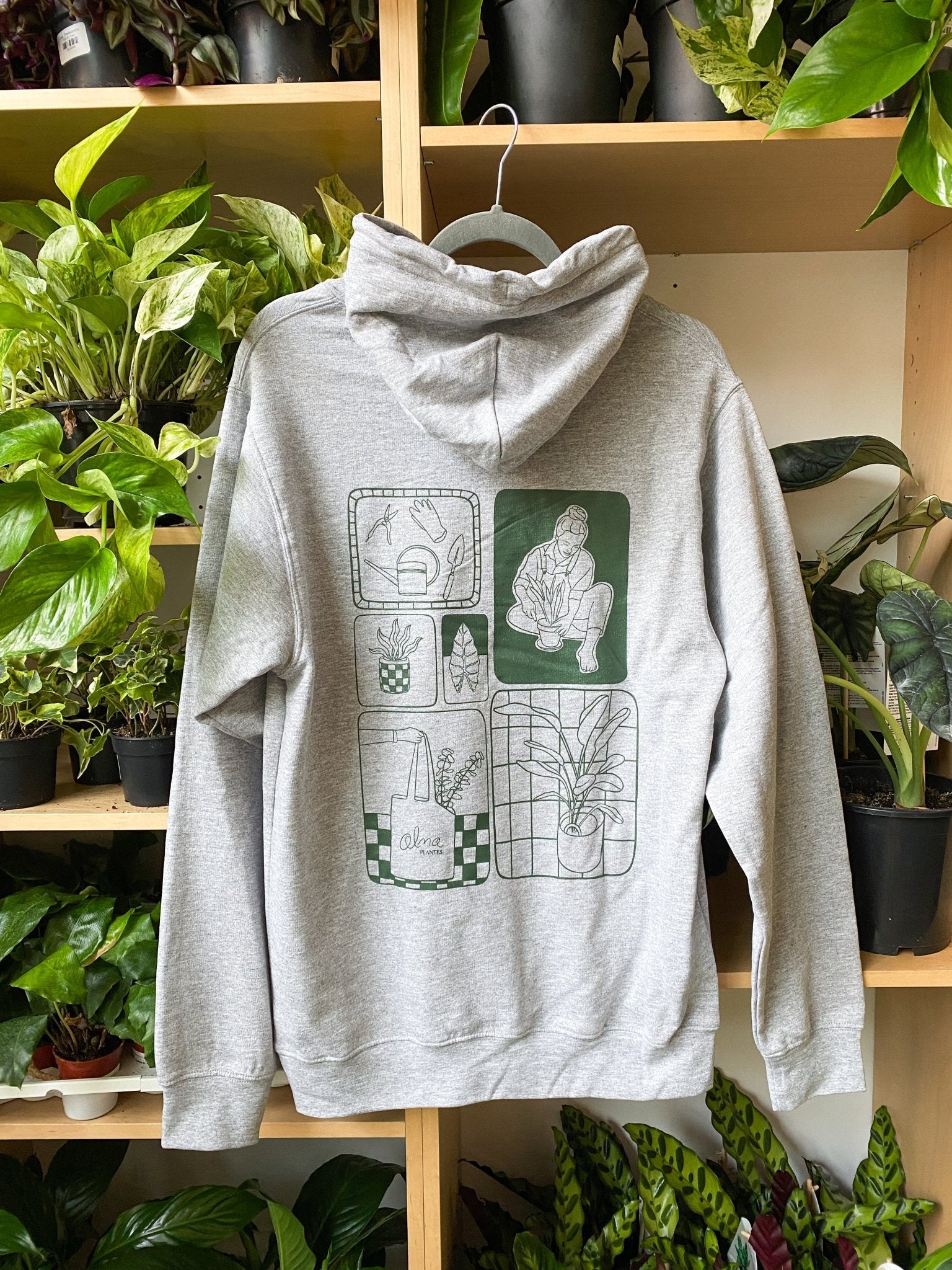 Hoodie ''Cultive ton âme'' - Alma Plantes
