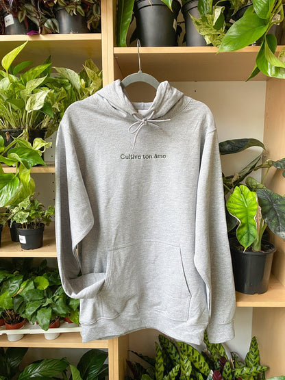 Hoodie ''Cultive ton âme'' - Alma Plantes