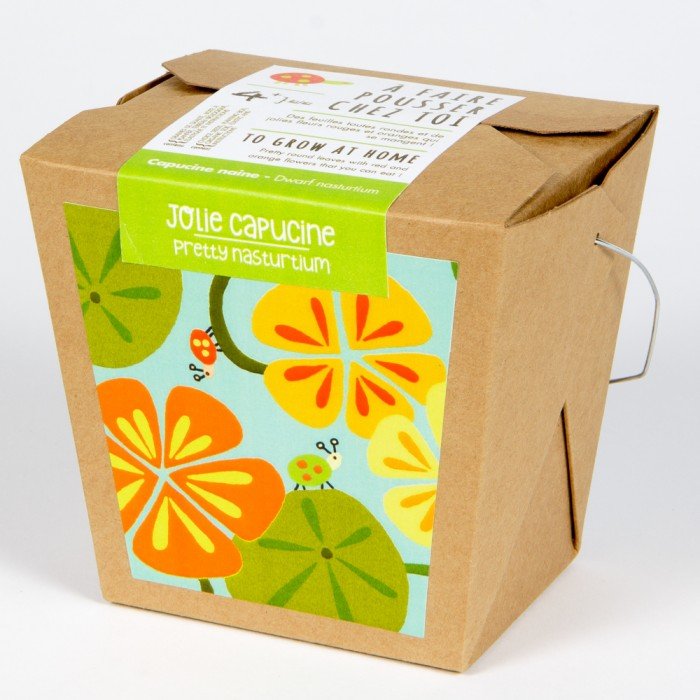 Jardin en boite junior - jolie capucine - Alma Plantes