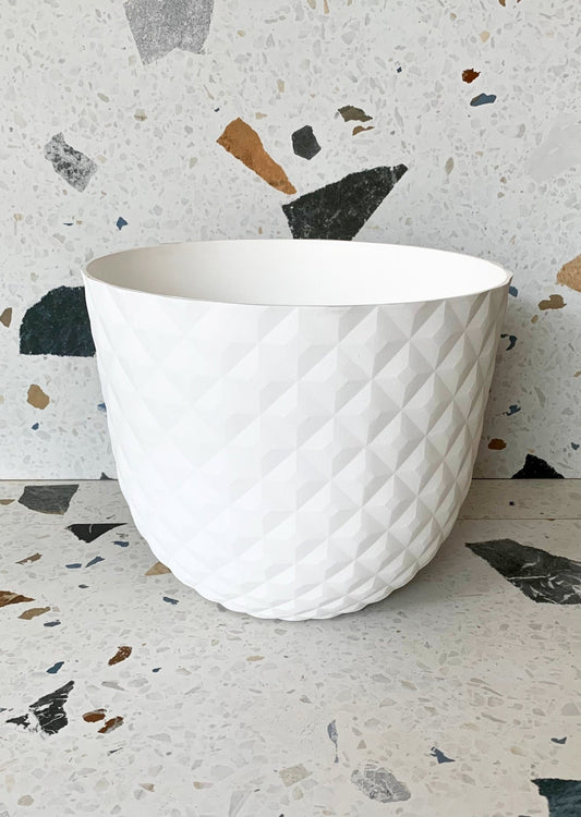 Pot Havana blanc - Alma Plantes