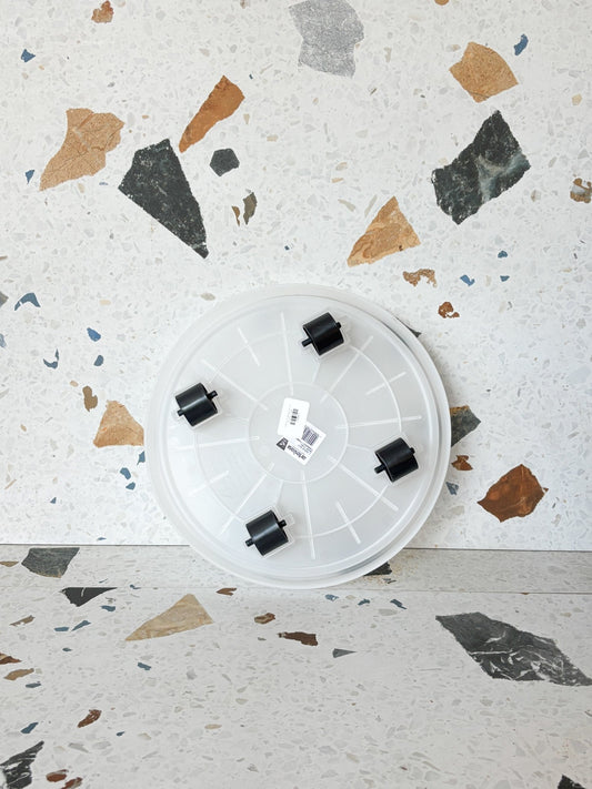 Soucoupe en plastique avec roues - Alma Plantes