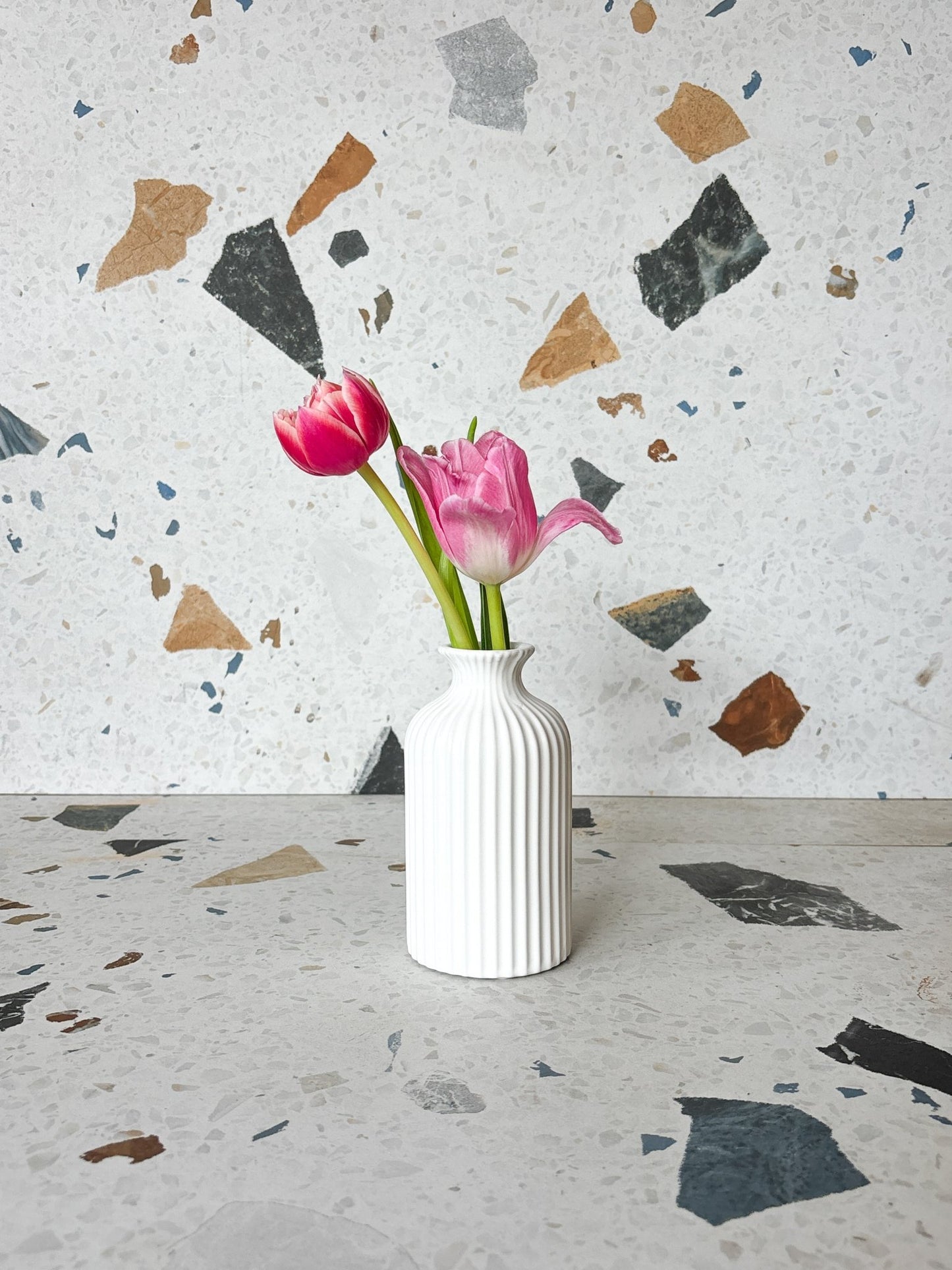 Vase Bud assorti - cannelé - Alma Plantes