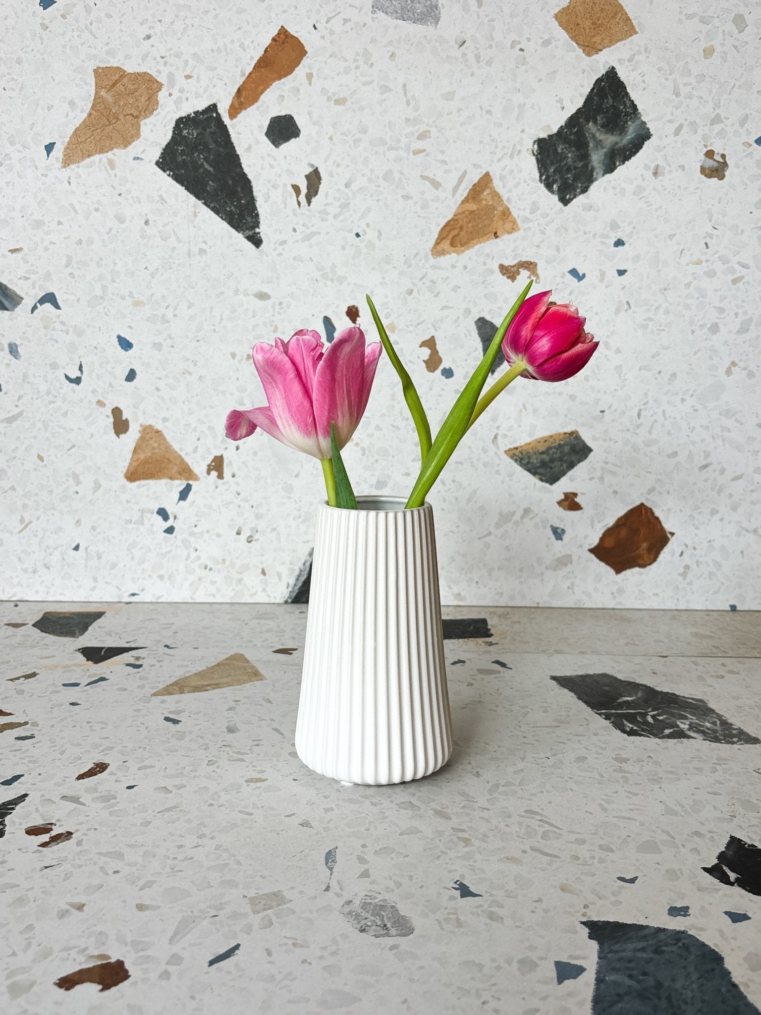 Vase Bud assorti - cannelé - Alma Plantes