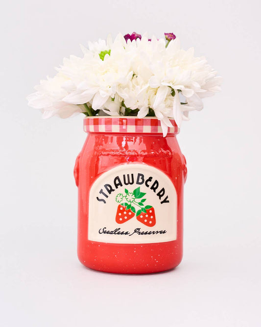 Vase en céramique - Confiture de fraise - Alma Plantes