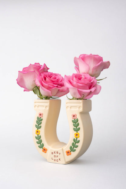 Vase en céramique - Fer à cheval - Alma Plantes