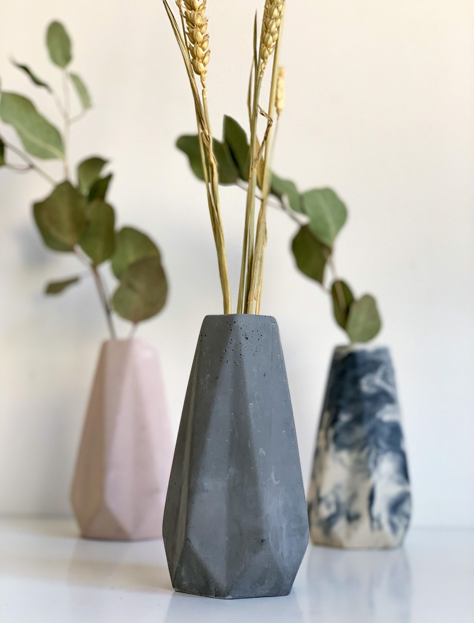 Vase en béton