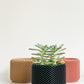Cache pot La Ruche - Petit (4 po.) / Noir