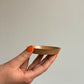 Soucoupe en fibre de bambou - 3 po. (8 cm)