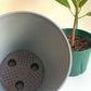 Pot en plastique - gris