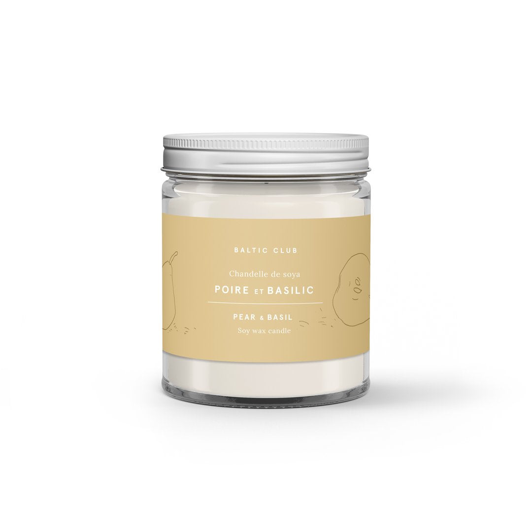 Chandelle Poire & Basilic