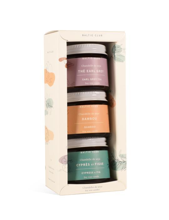 Ensemble De 3 Mini Bougies