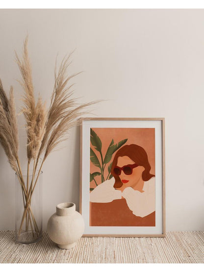 Affiche ''Art paisible'' - Alma Plantes