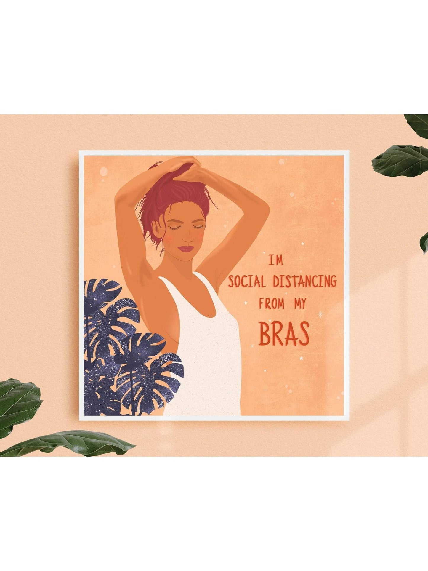 Affiche ''Social Distancing'' - Alma Plantes