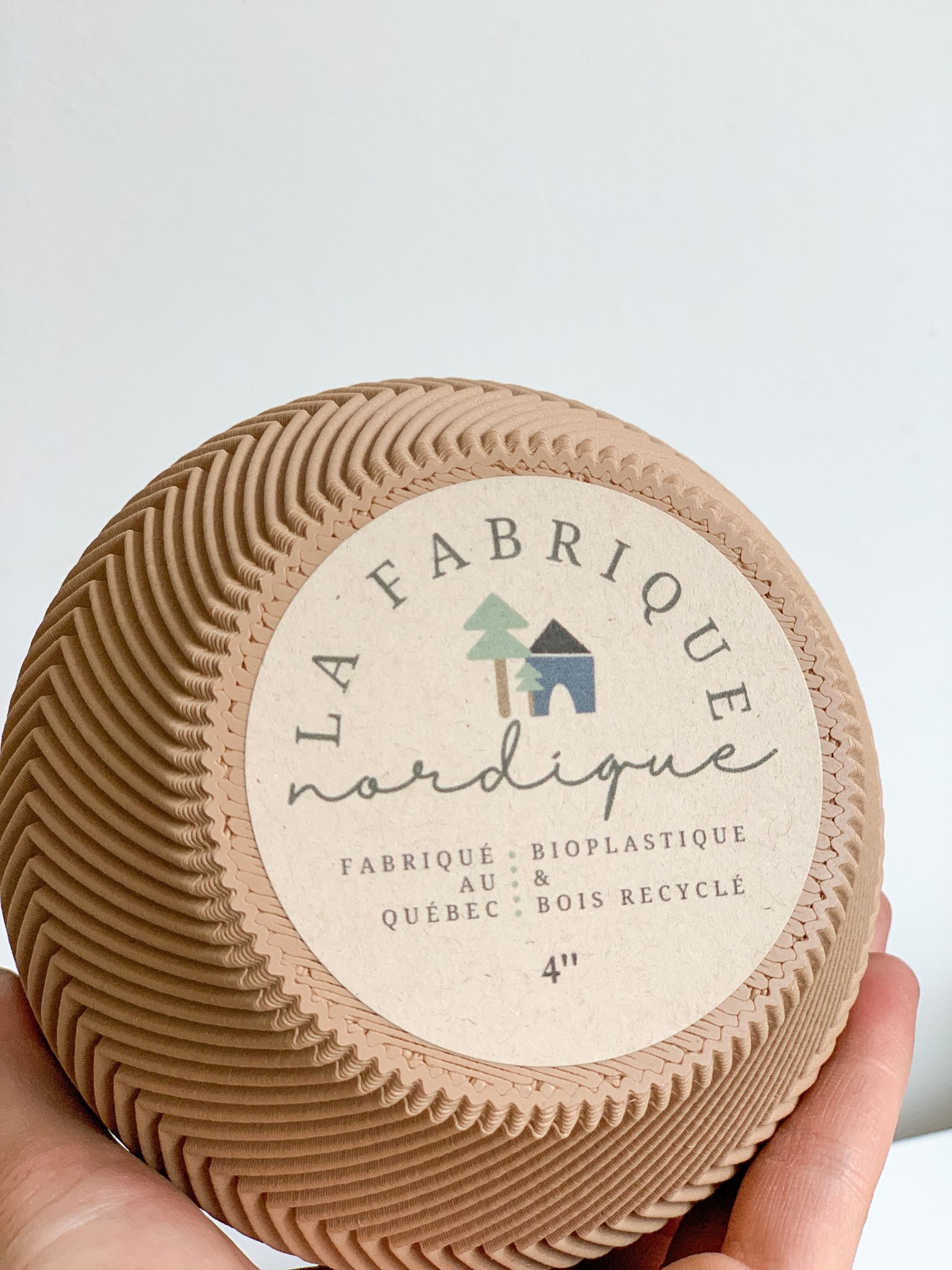 Cache pot 'Le Zébré' - Alma Plantes