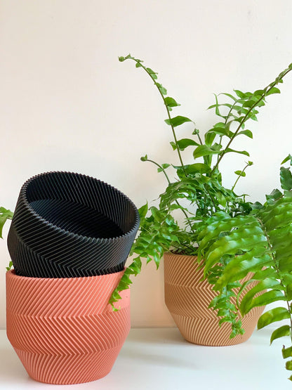 Cache pot 'Le Zébré' - Alma Plantes