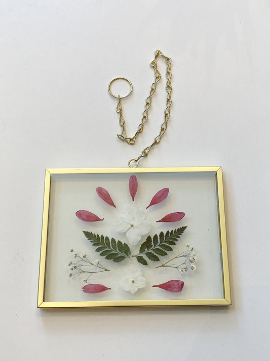 Cadre de fleurs séchées - no. 2 - Alma Plantes