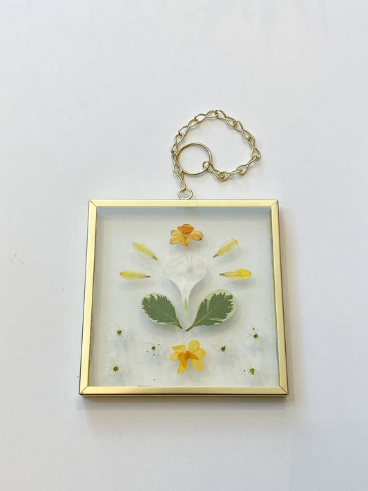 Cadre de fleurs séchées - no. 4 - Alma Plantes