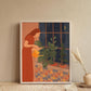 Affiche Crazy Plant Lady De Nuit